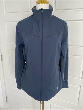 Galvin Green GORE-TEX Navy Waterproof Golf Rain Jacket Women's S